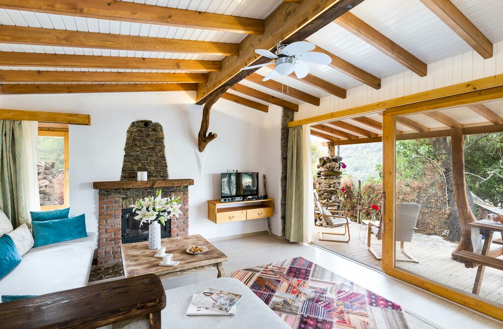 Villa Luna Akyaka Taş Ev Çıtlık Köyü şehrinde Kiralık Villalar, Muğla