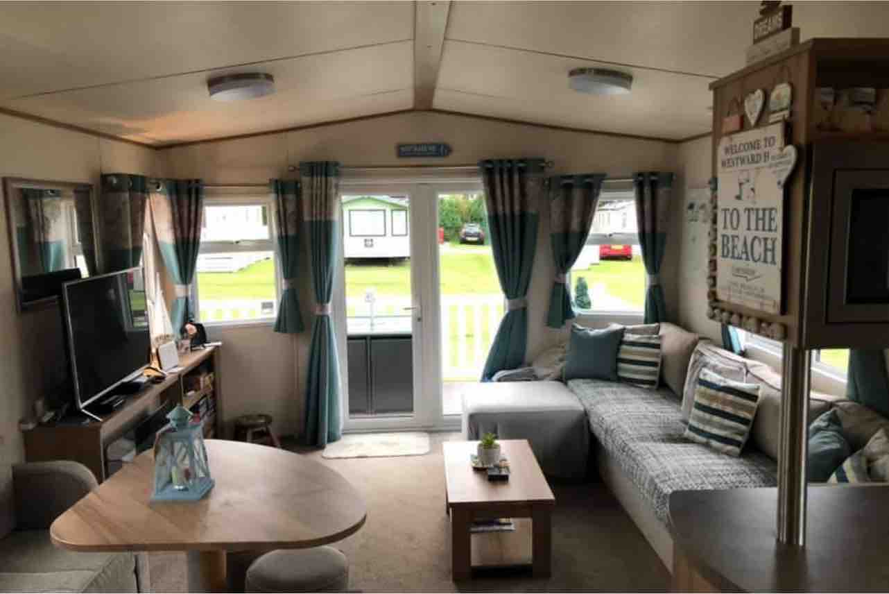 Luxury caravan in Westward Ho! North Devon