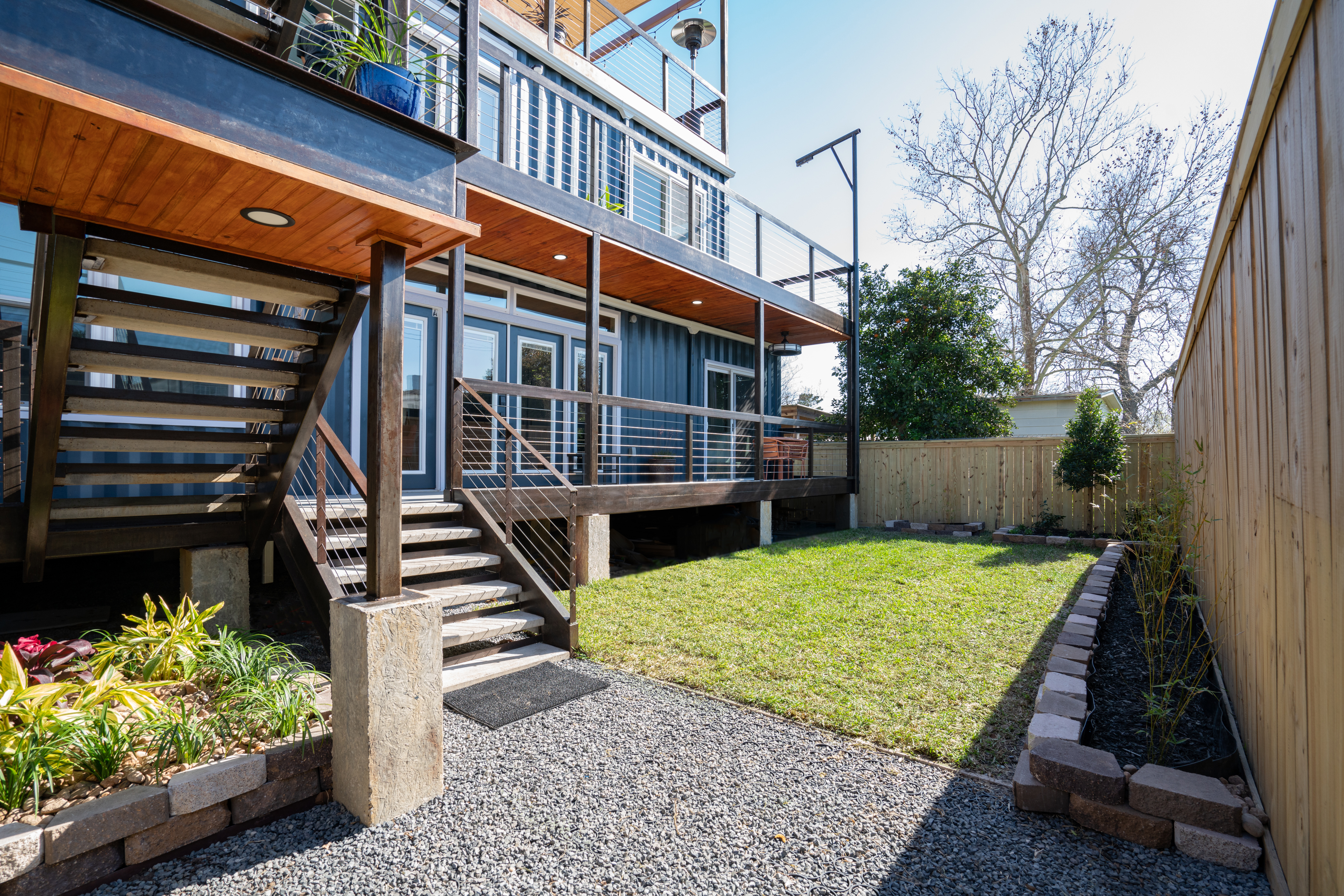 This Multi-level Container House Is the Coolest Airbnb in Houston