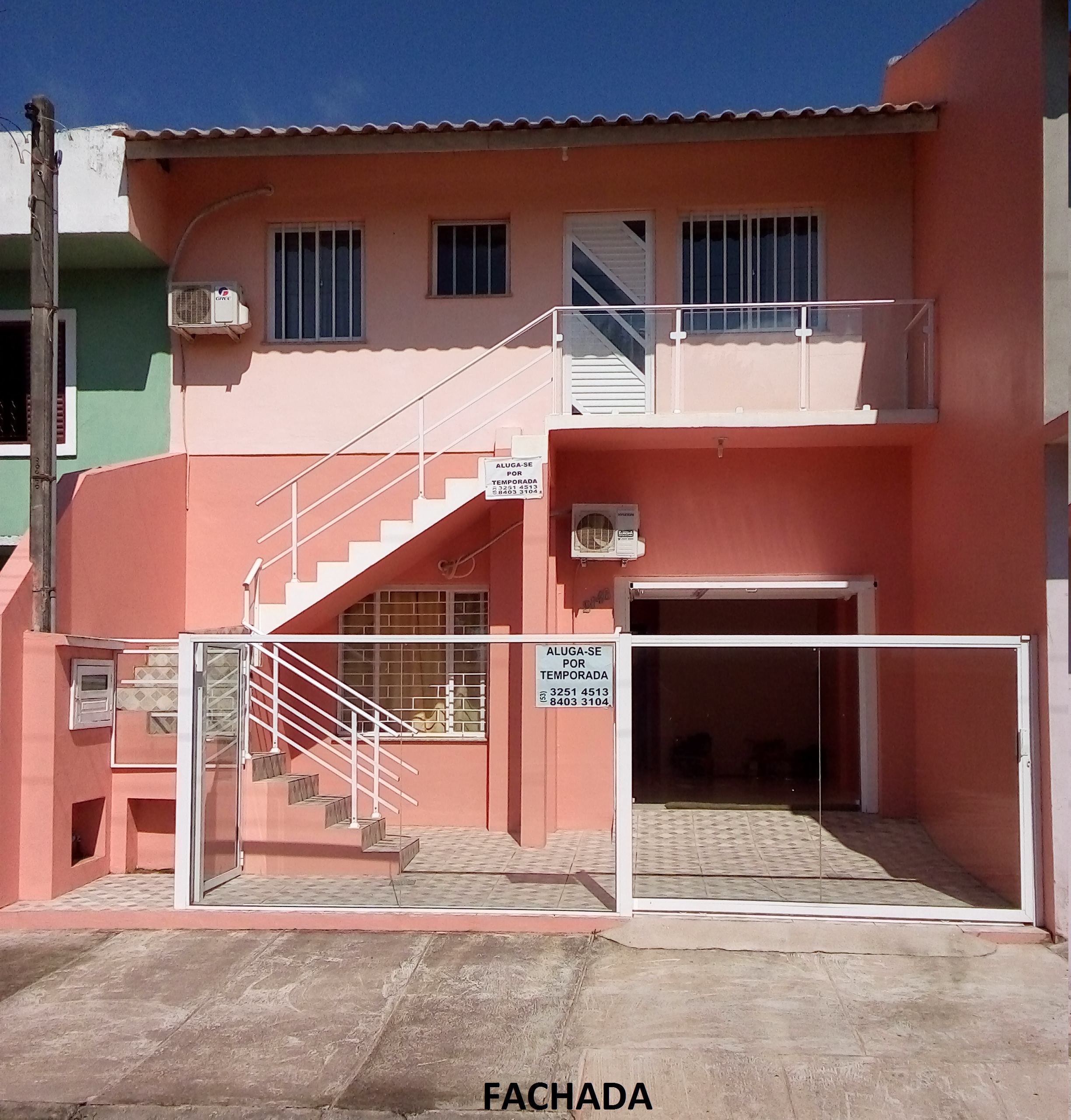 House on the beach of São Lourenço do Sul