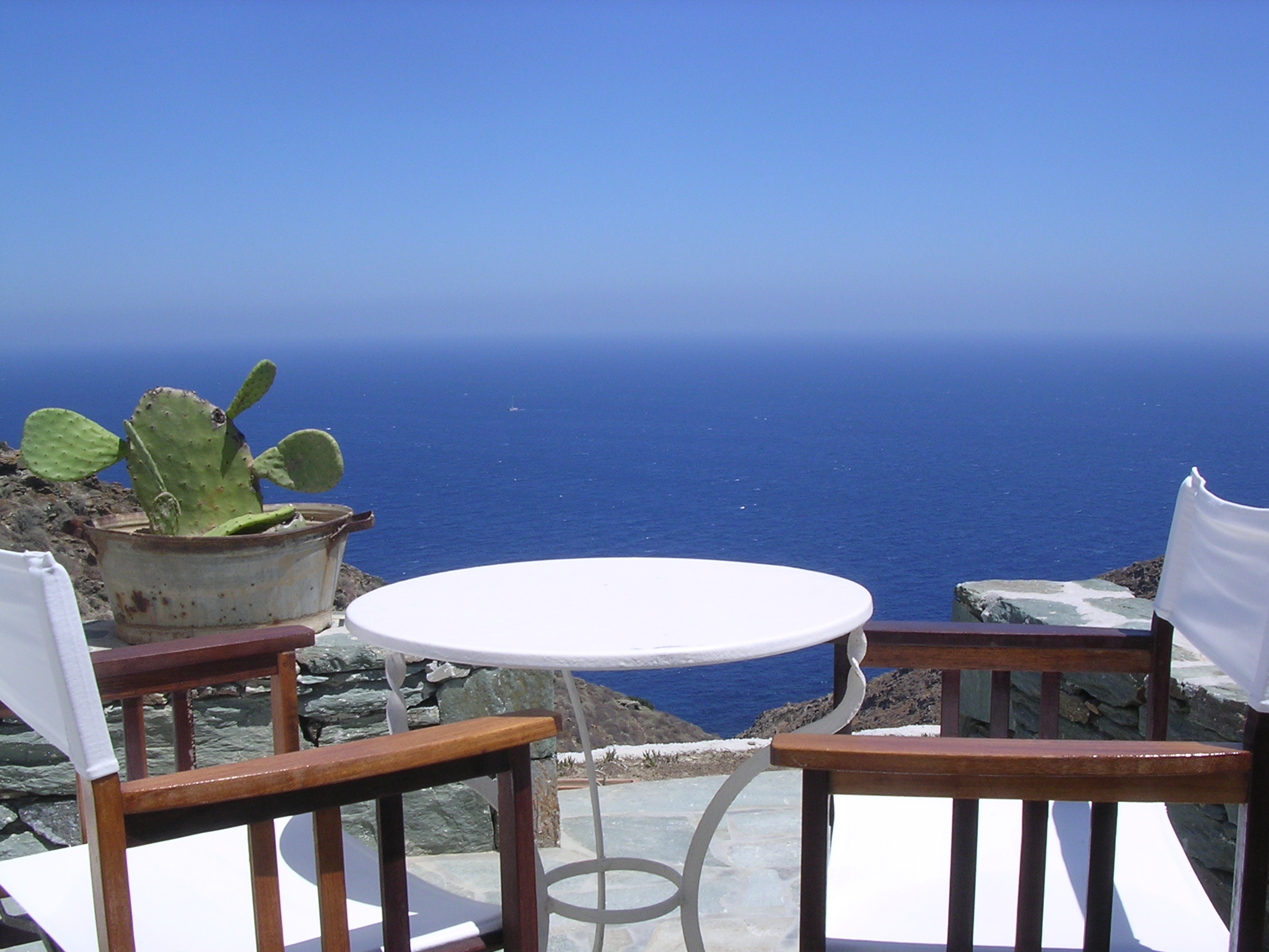 doublebed room with incredible view
