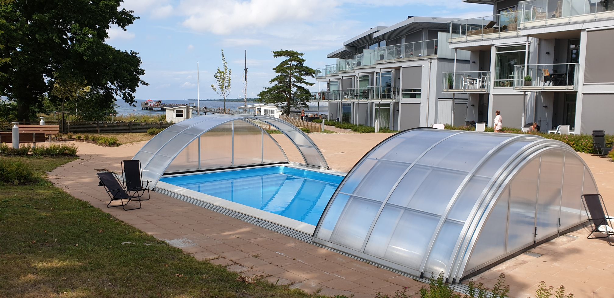 3 bedroom apartment by the beach in Köpingsvik