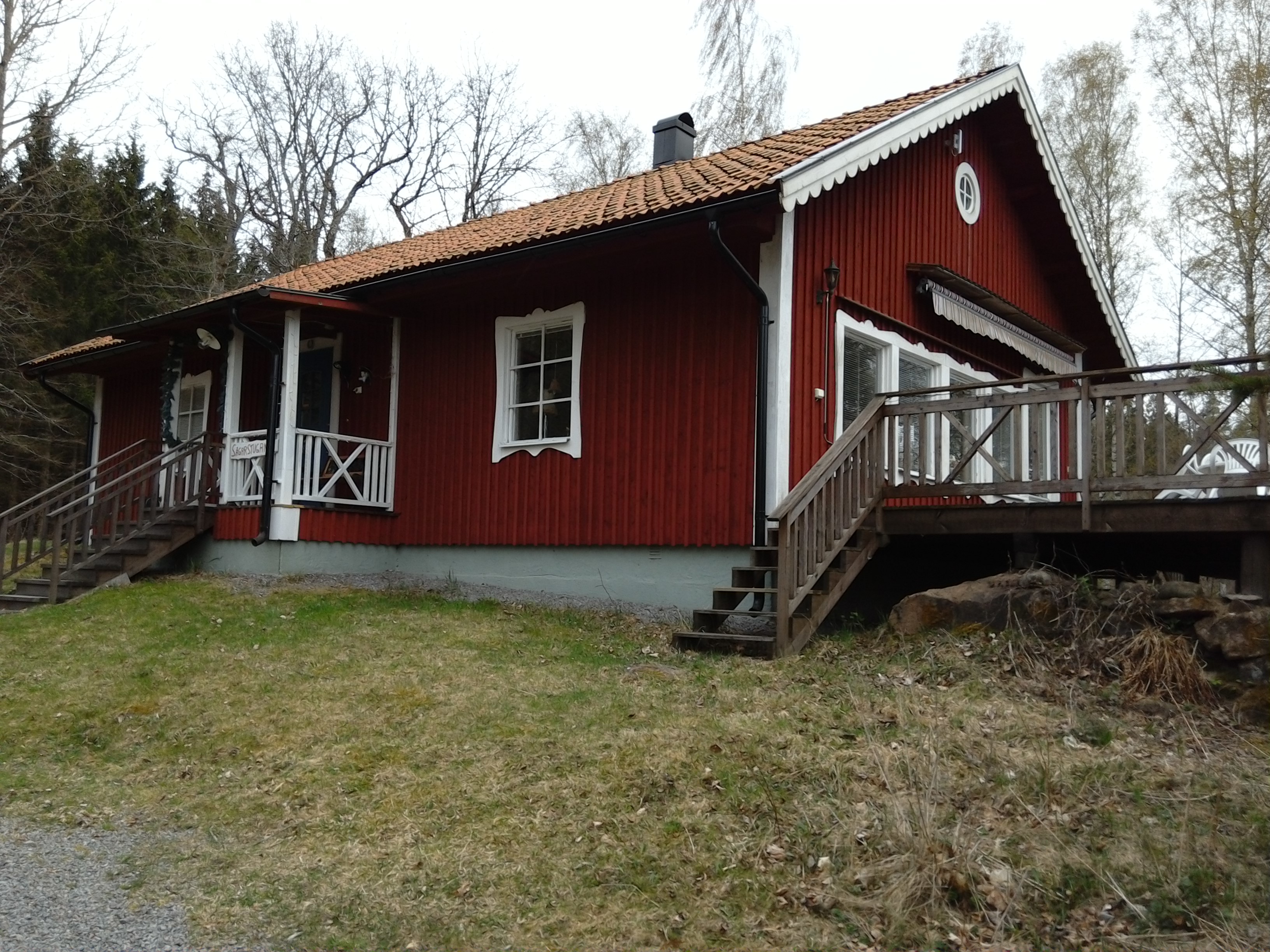 Kronhjortsgården Sågarstugan/cottage in the forest - Cabins for Rent in  Åby, Sweden