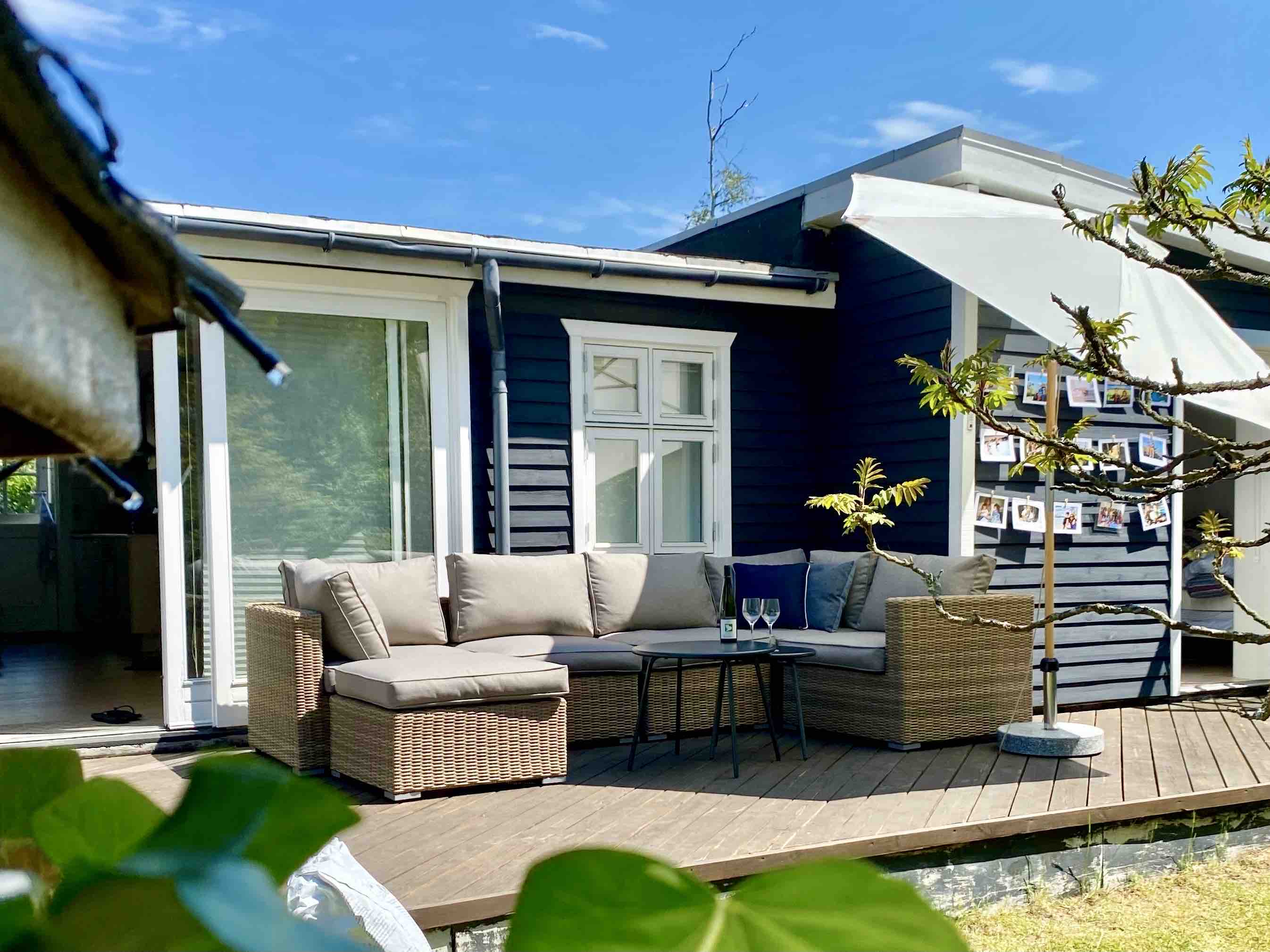 Cozy family summer house 6-8 pers. with trampoline