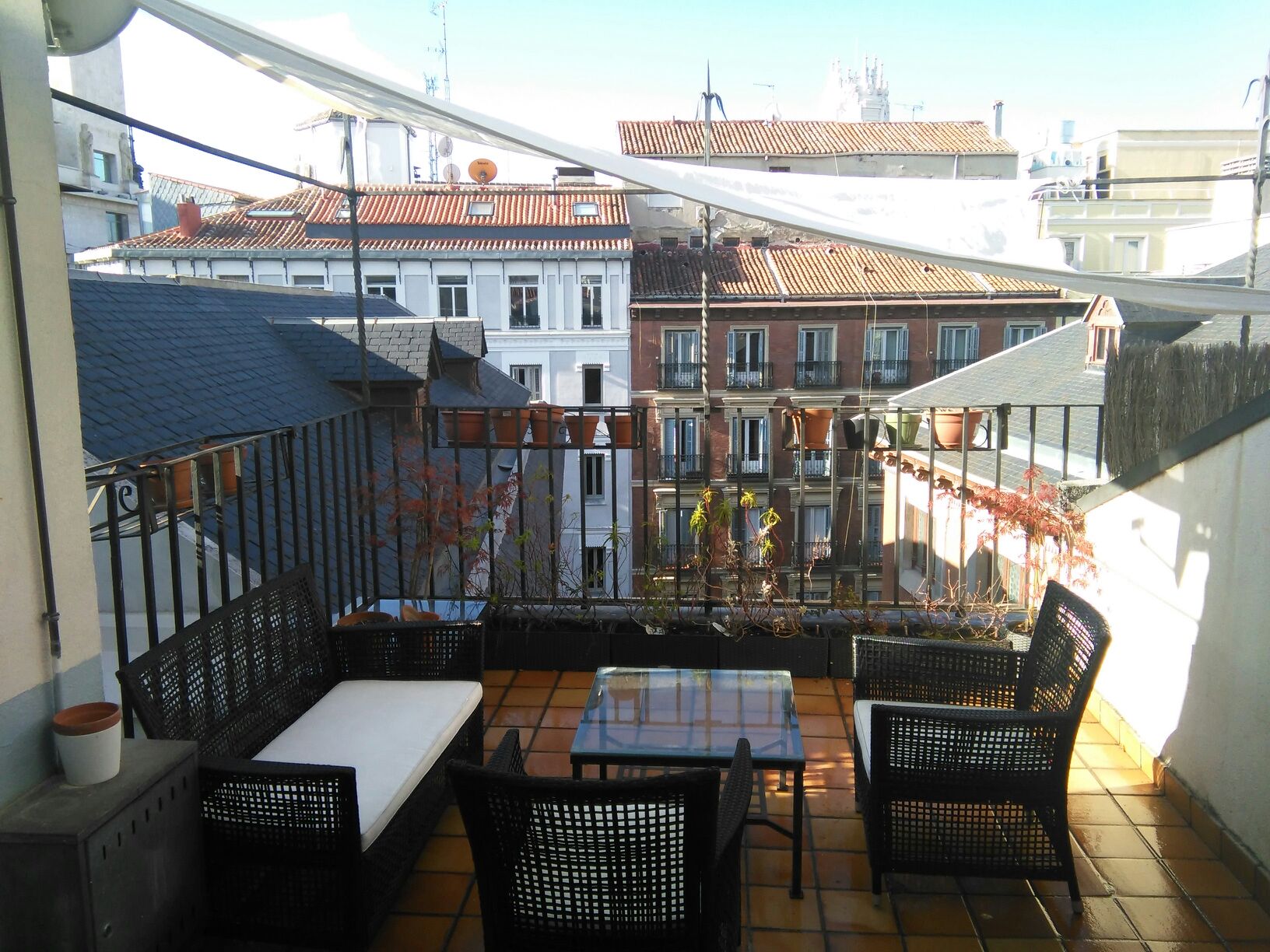 Very central apartment w/terrace in Recoletos, Madrid