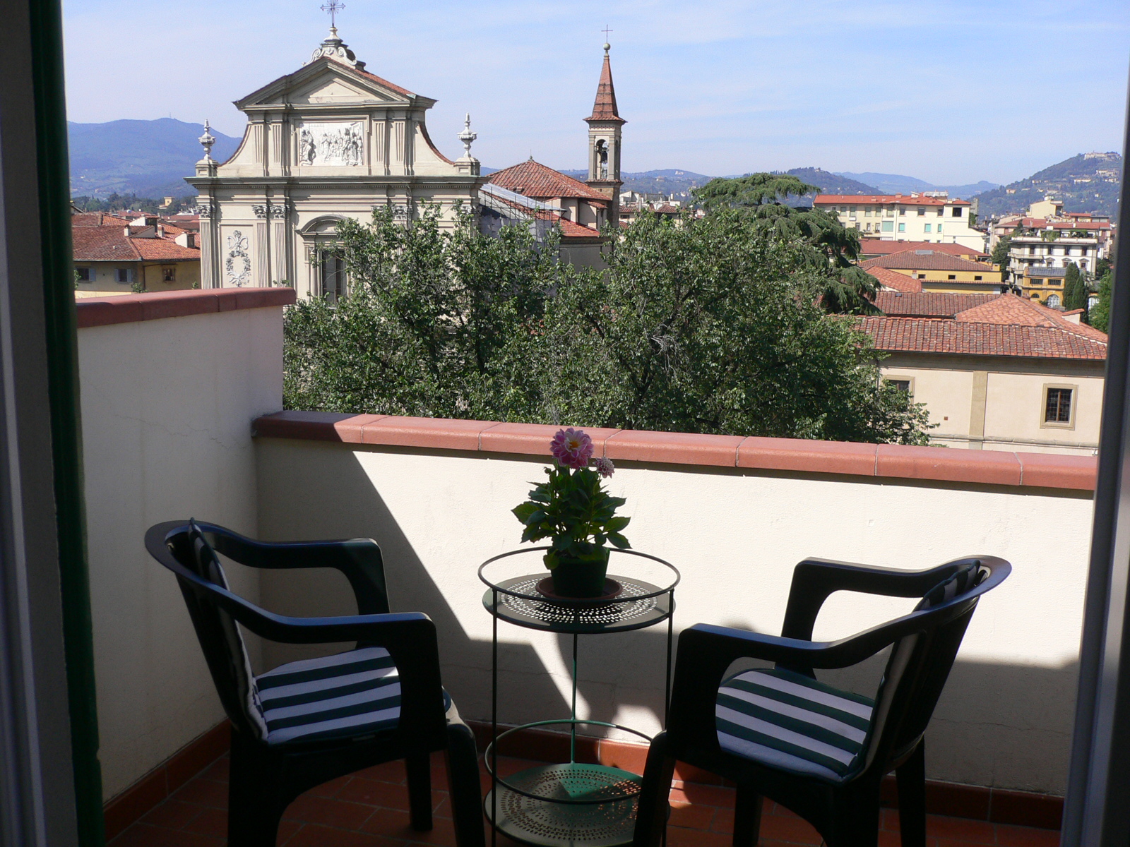 San Marco Patio - Cathedral view in Centro Storico, Florence