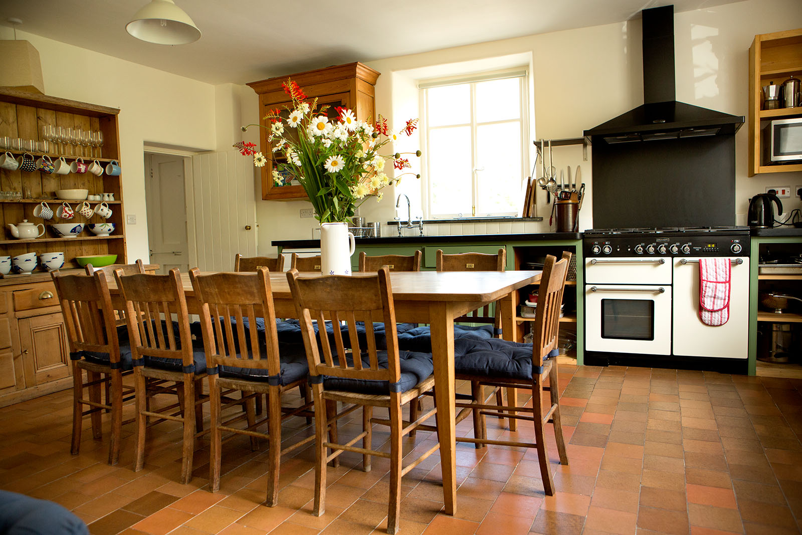 Penylan farmhouse Mid Wales for up to 12 in 6 beds Houses for Rent in