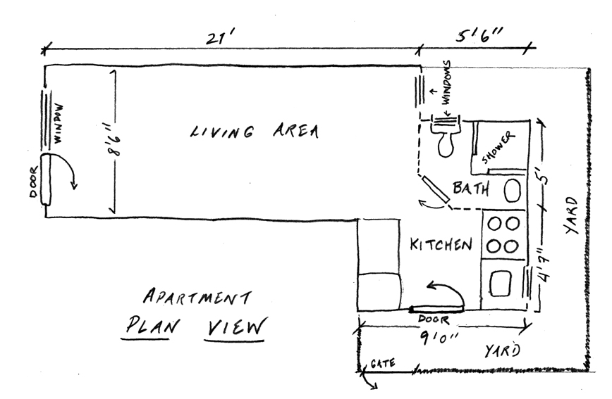 Private Studio, 6 Doors to Beach Guesthouses for Rent in Los Angeles