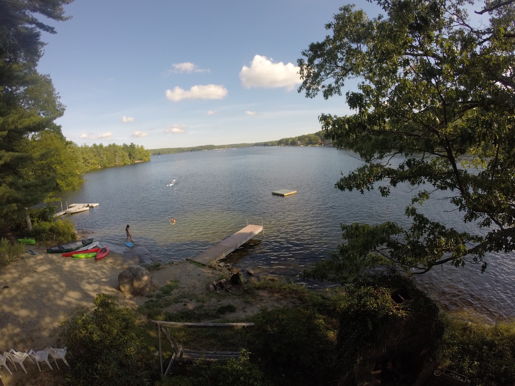 Ellis Lakeside Cabin on Beach Pond with Sauna Cabins for Rent in