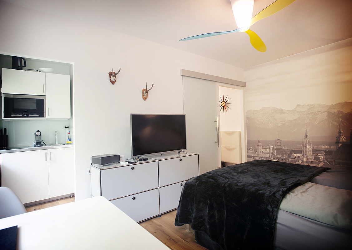 Stylish 1 - Zimmerapp. in Neuhausen in Neuhausen-Nymphenburg, Munich