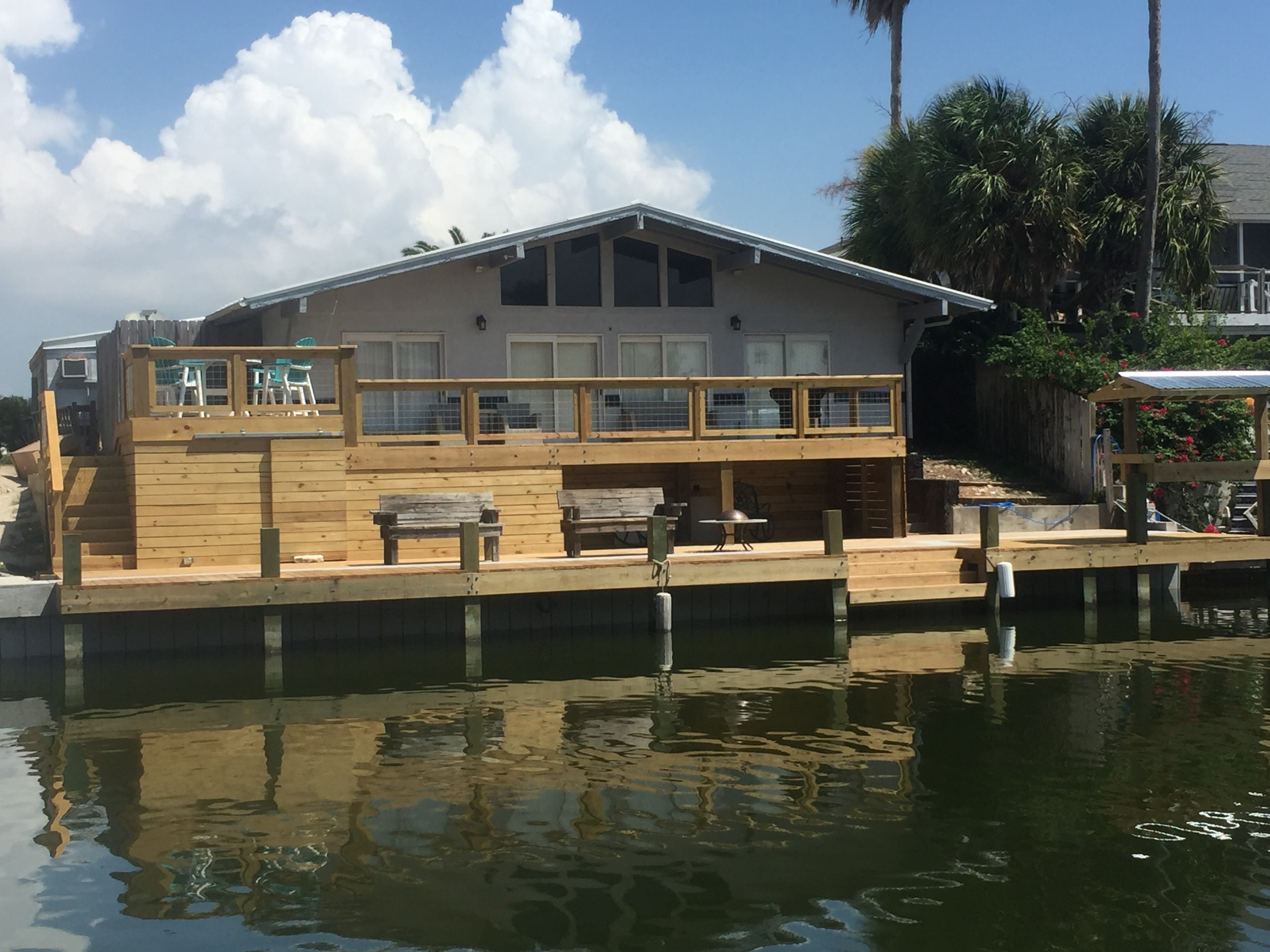 Canal House with Spacious Deck!