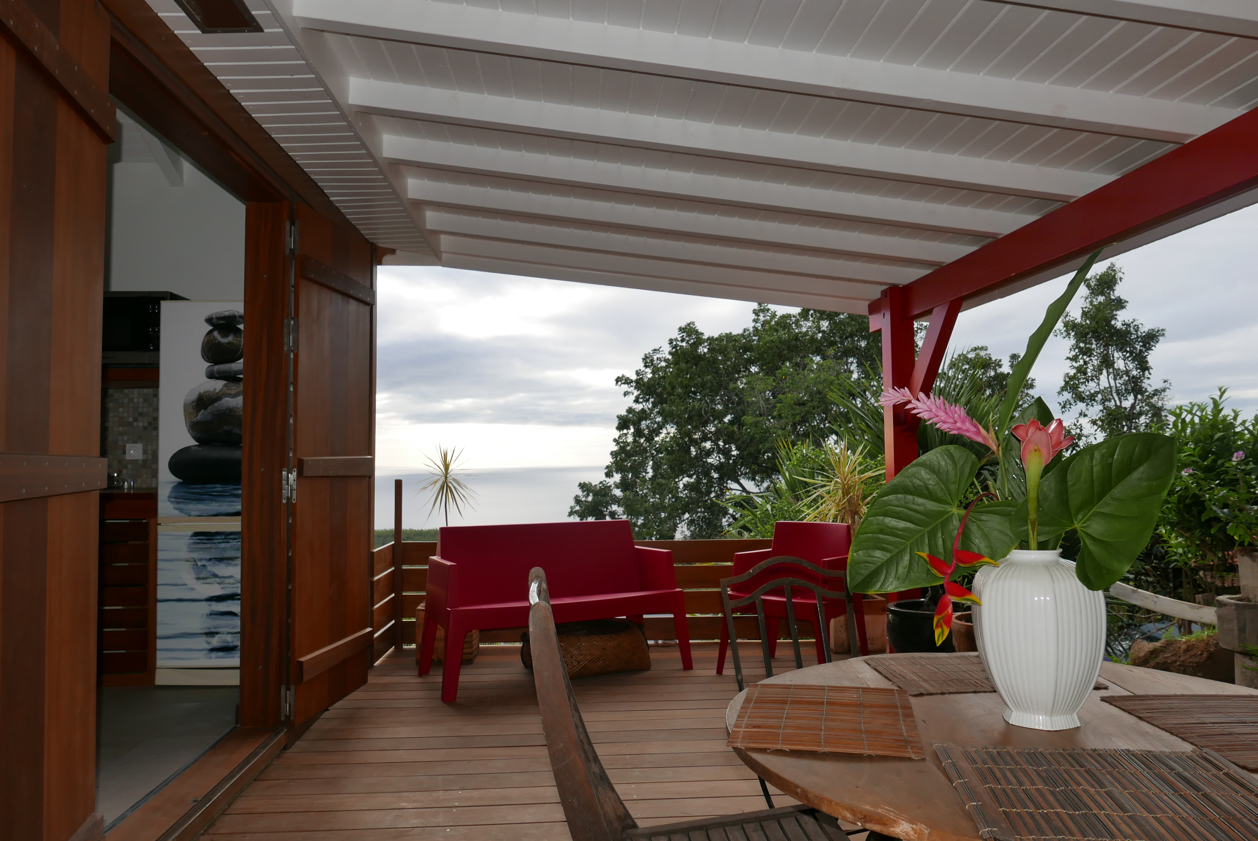 Studio with great view of the Caribbean Sea