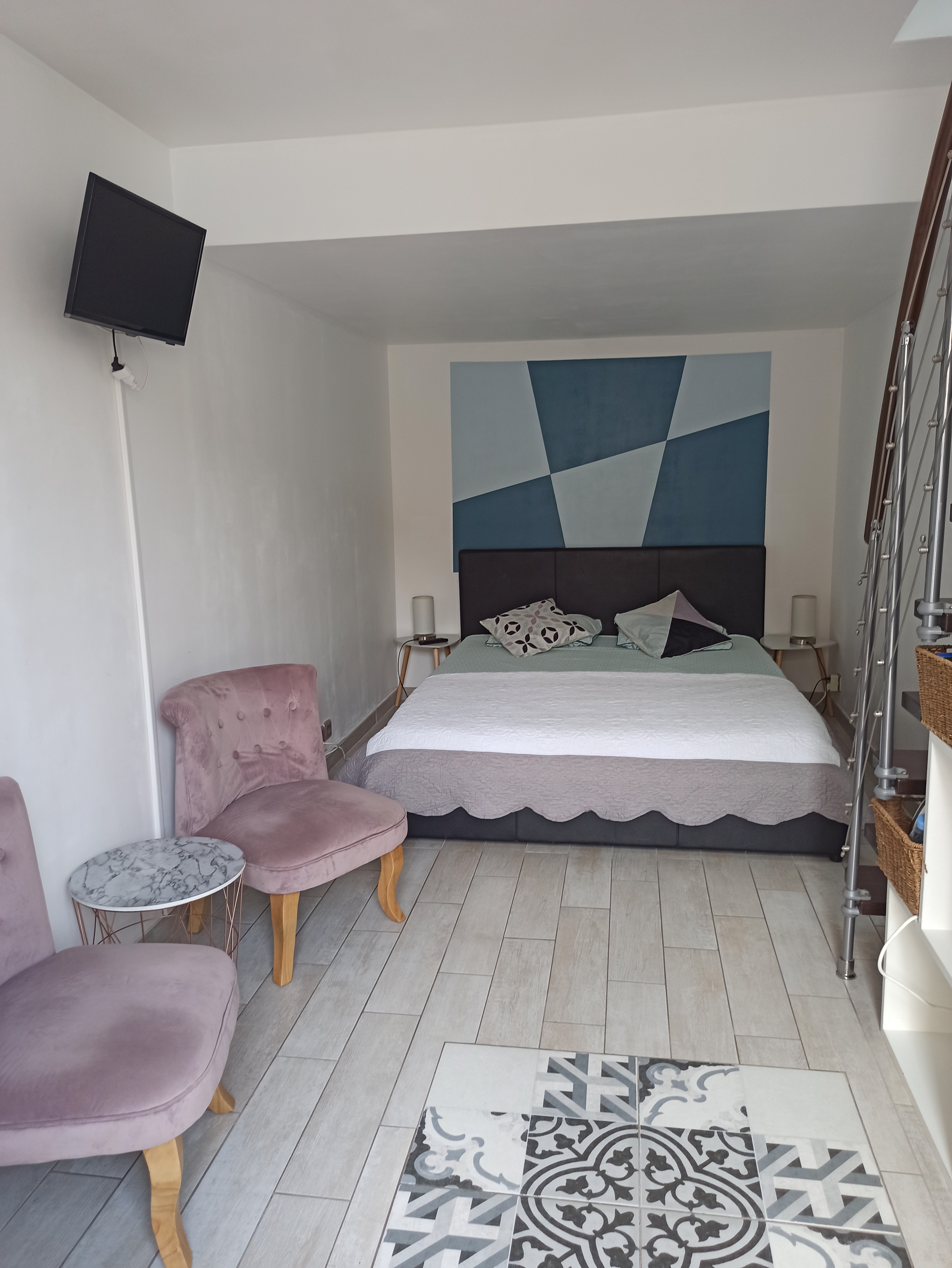 charming air-conditioned studio villeneuve les maguelone