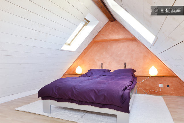 Super room in our house attics in Bavois