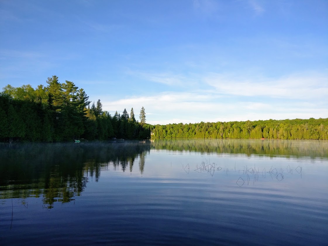 Waterfront cottage Peter Lake stunning sunsets Cottages for Rent in