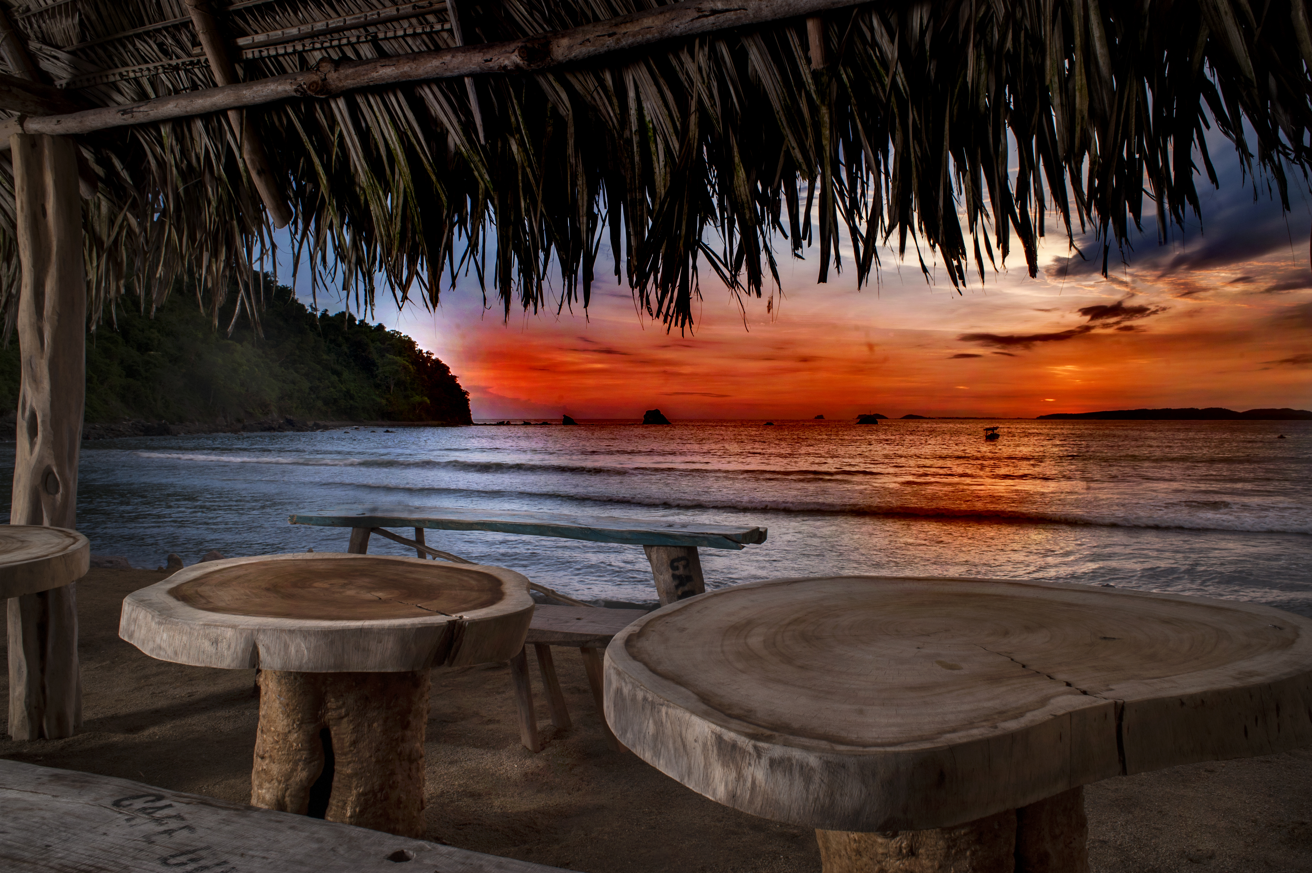 Crocodile Bar and Cabañas: Room 5, beachfront