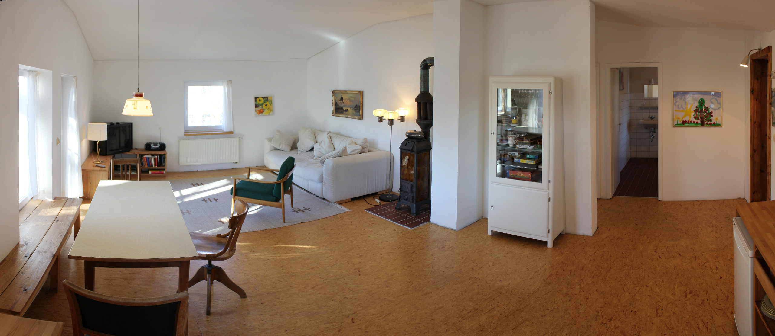 60m2 Flat with nice garden