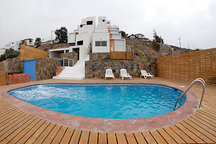 Luxury lodge with private dock