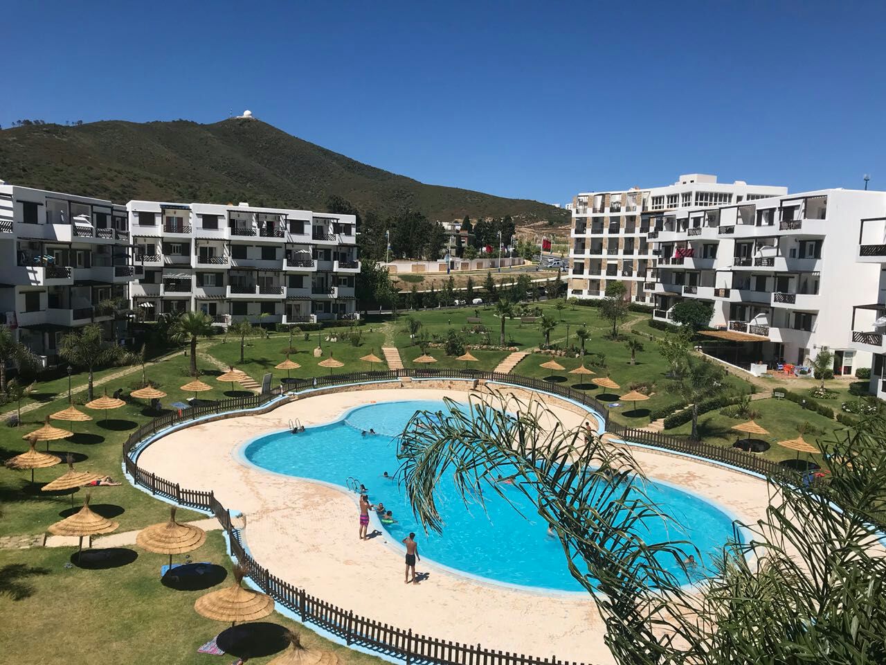 Apartment in a family resort complex