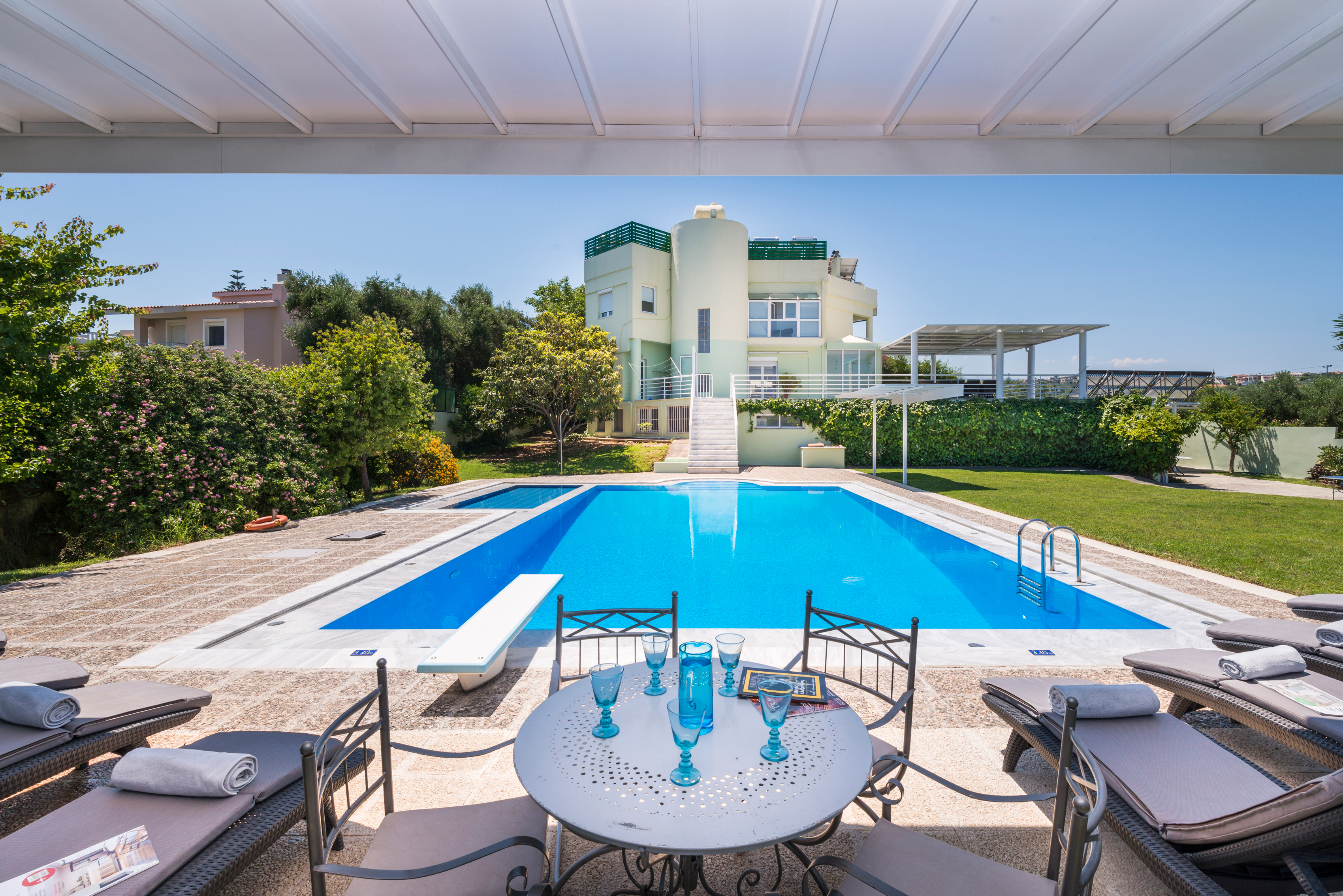 Unique deep dive Pool Villa in Χανίων, Crete