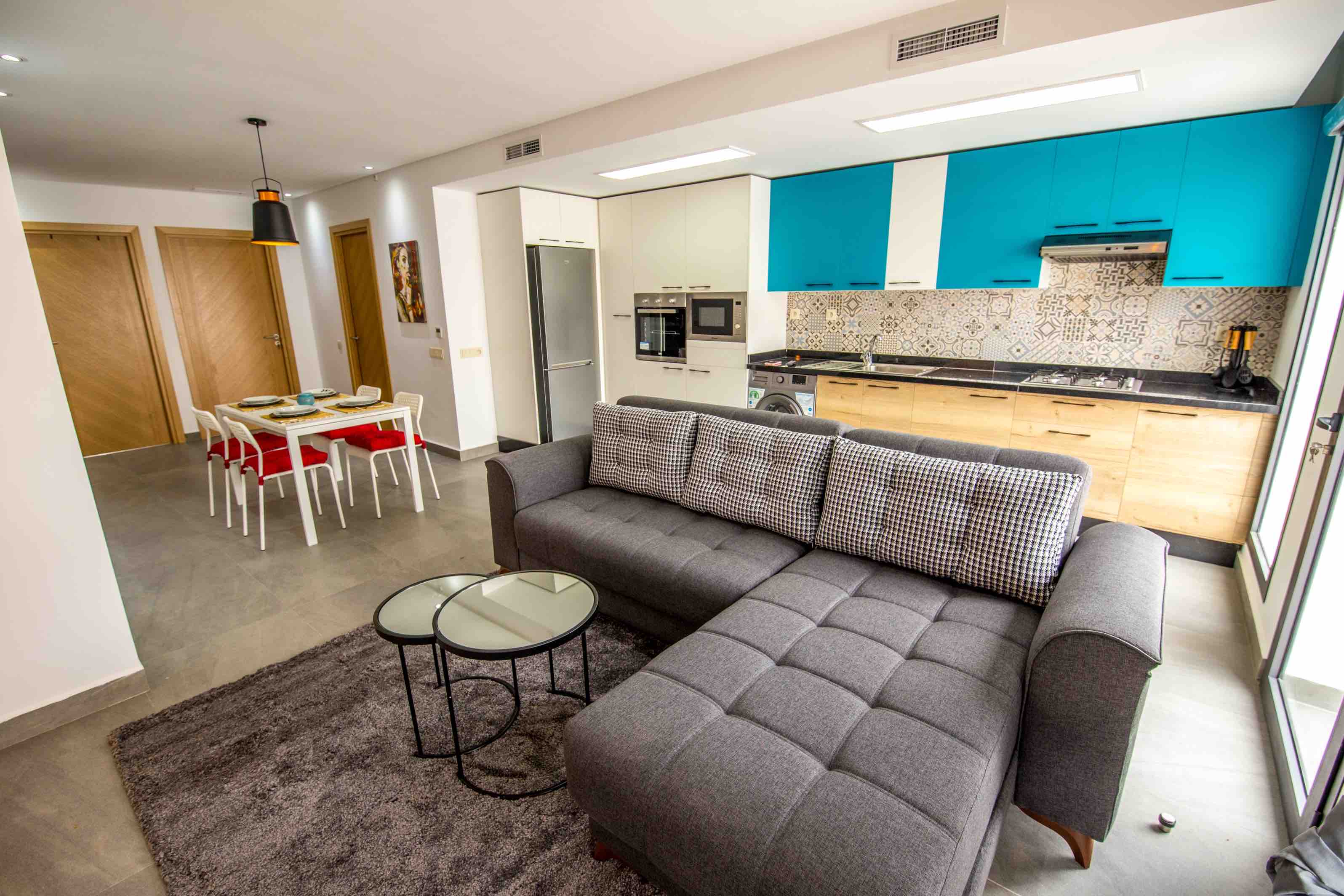 Cheerful colorful apartment, Wifi, Agdal Apartments for Rent in Rabat