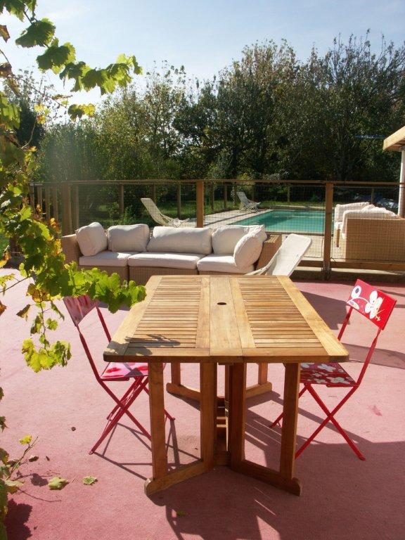 Studio for 2 people in the countryside, swim. pool in Gradignan, Bordeaux