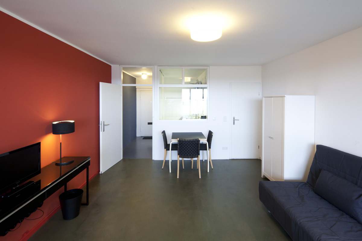 Furnished apartment Corbusier house in Heerstrasse, Berlin