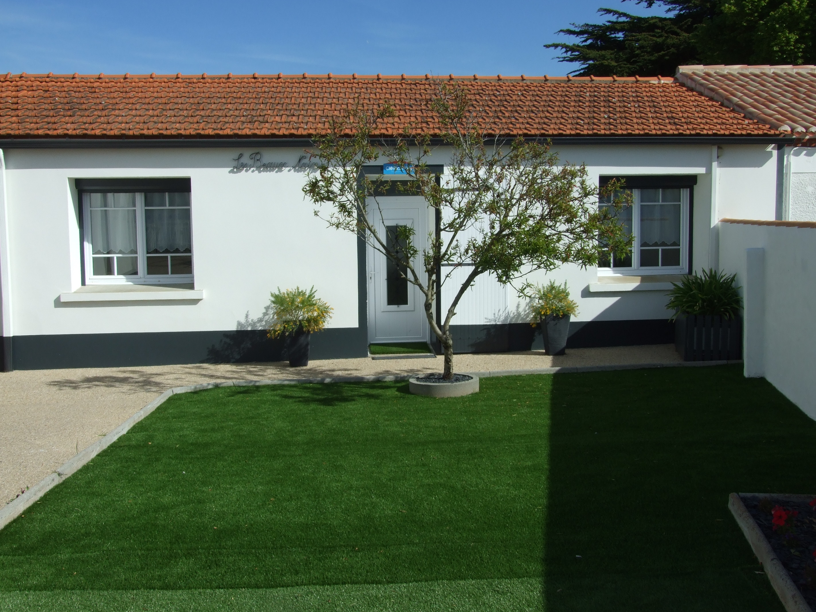 Small fisherman's house on the island of  NOIRMOUTIER