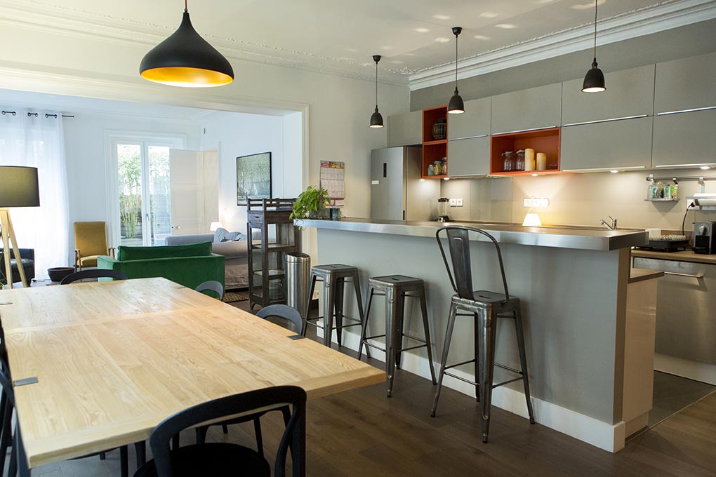 Luxurious flat with a big terrace in Entrepôt, Paris