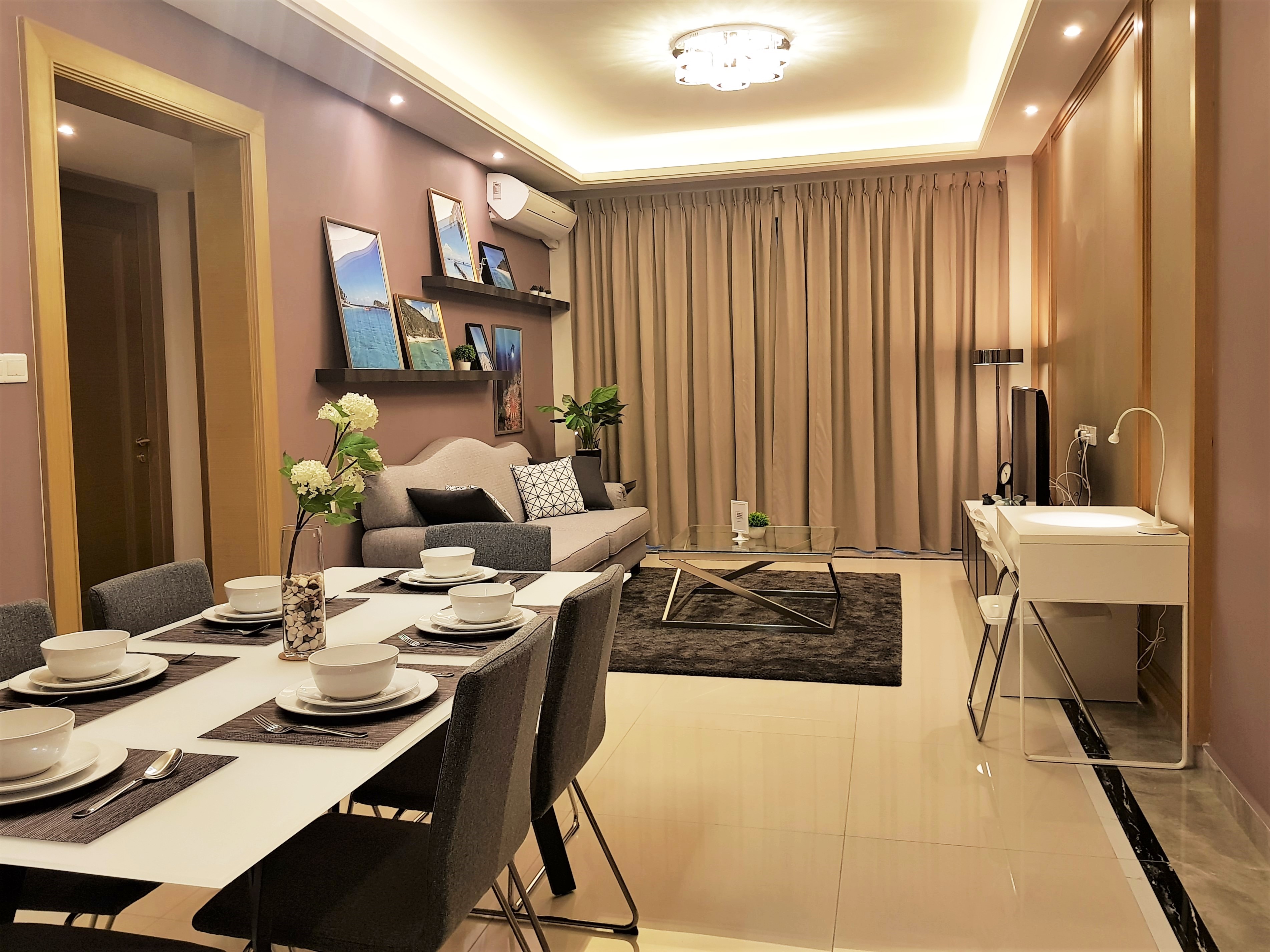 2 Bedroom Suite R&F Princess Cove【8 Min Walk CIQ】 Apartments for