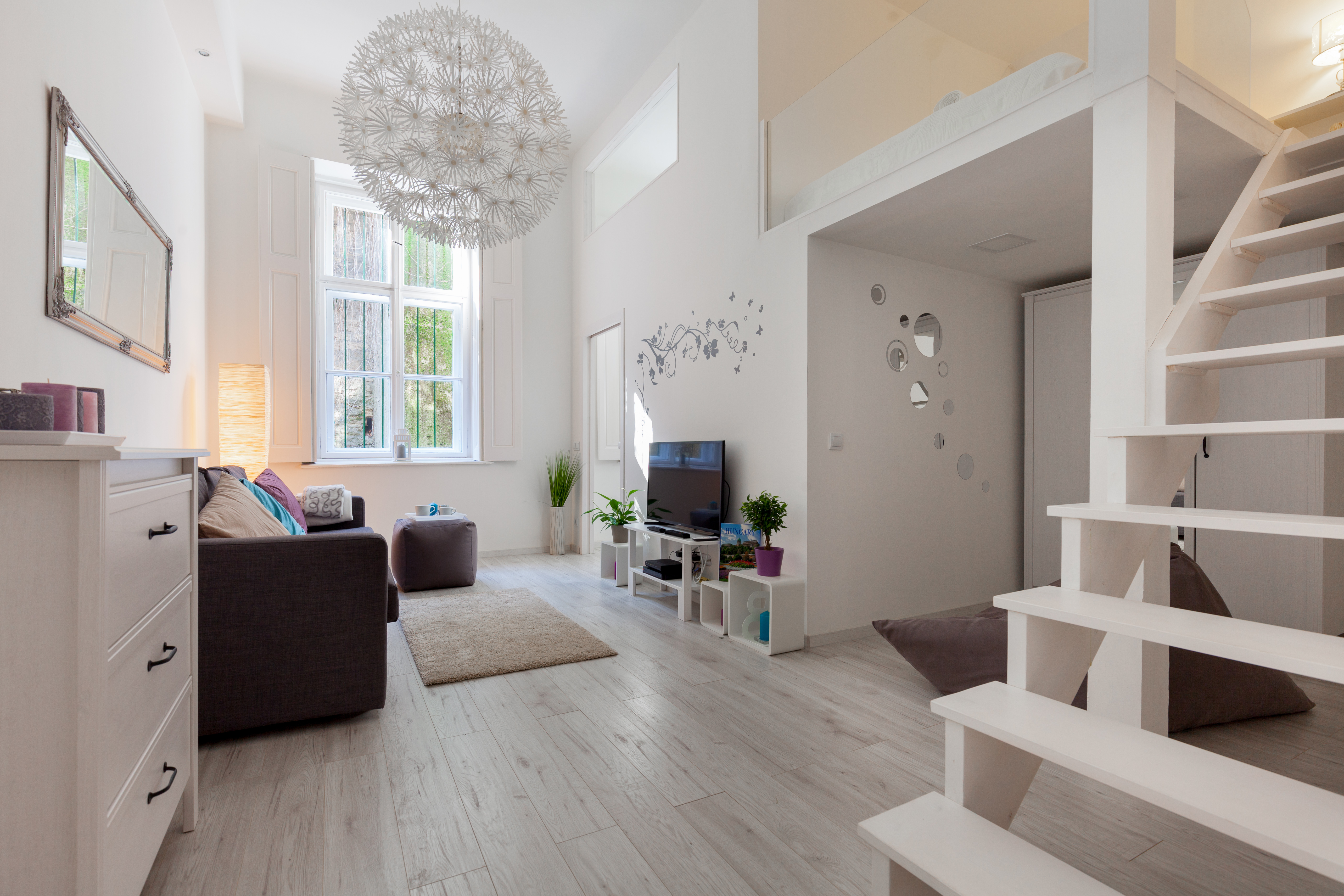Newly designed flat under Castle