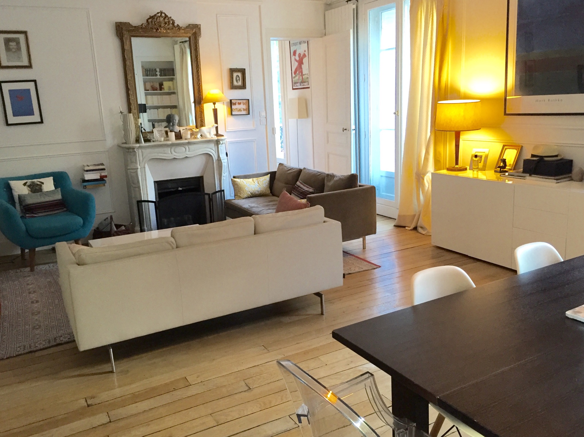 Paris Hausmannian style family flat in Observatoire, Paris