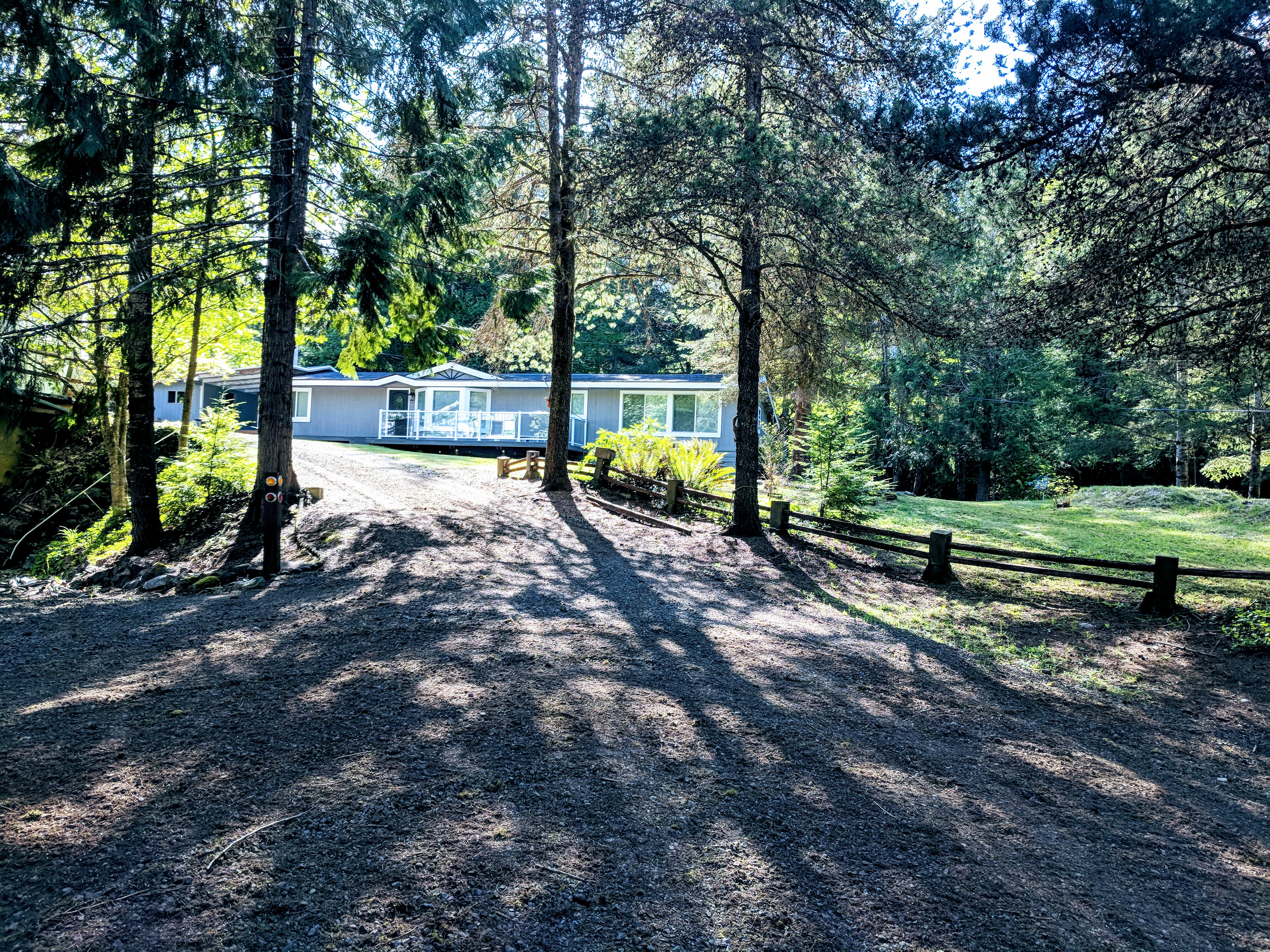 Natural escape near Hood Canal and Lake Cushman