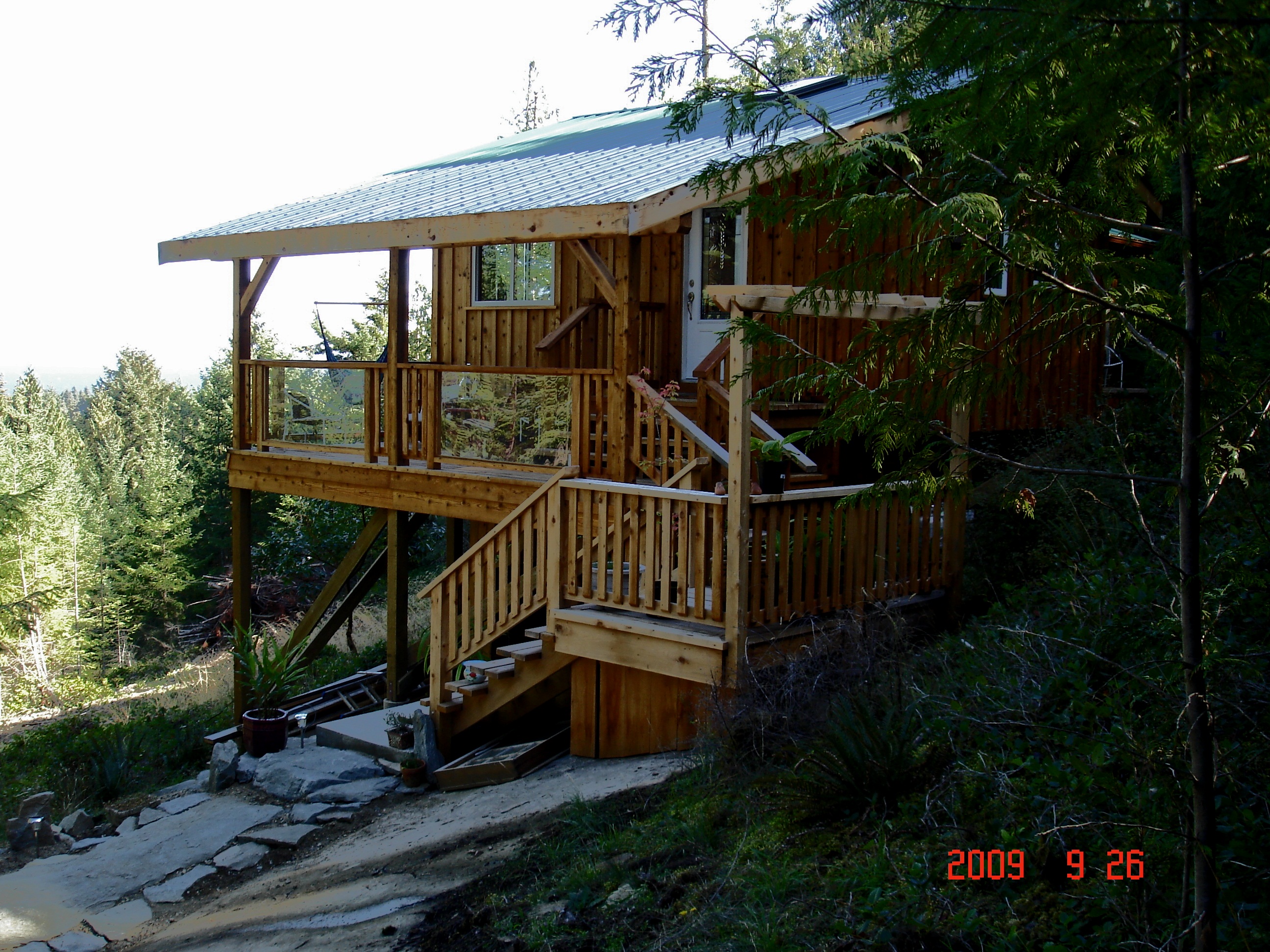 Galiano Cabin Hideaway Cabins for Rent in Galiano Island, British