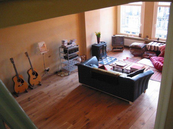 Space, glass floors & roof terrace โ Amsterdam stay