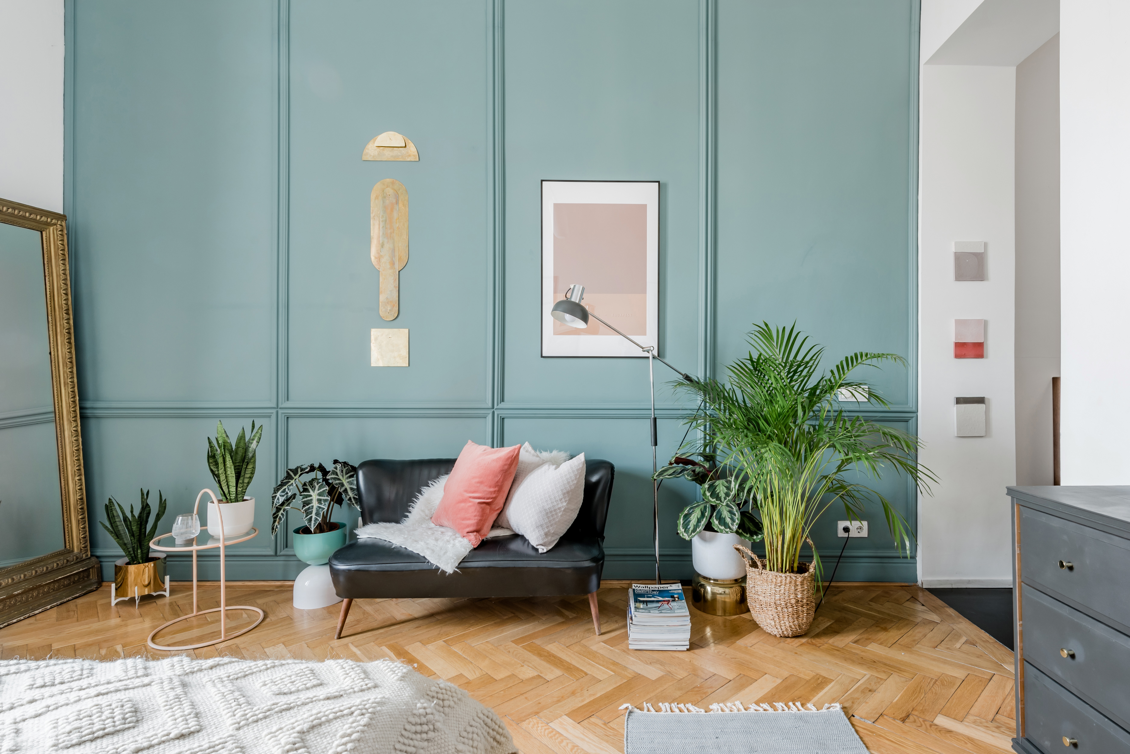Vibrant and Artful Apartment With Secret Balcony