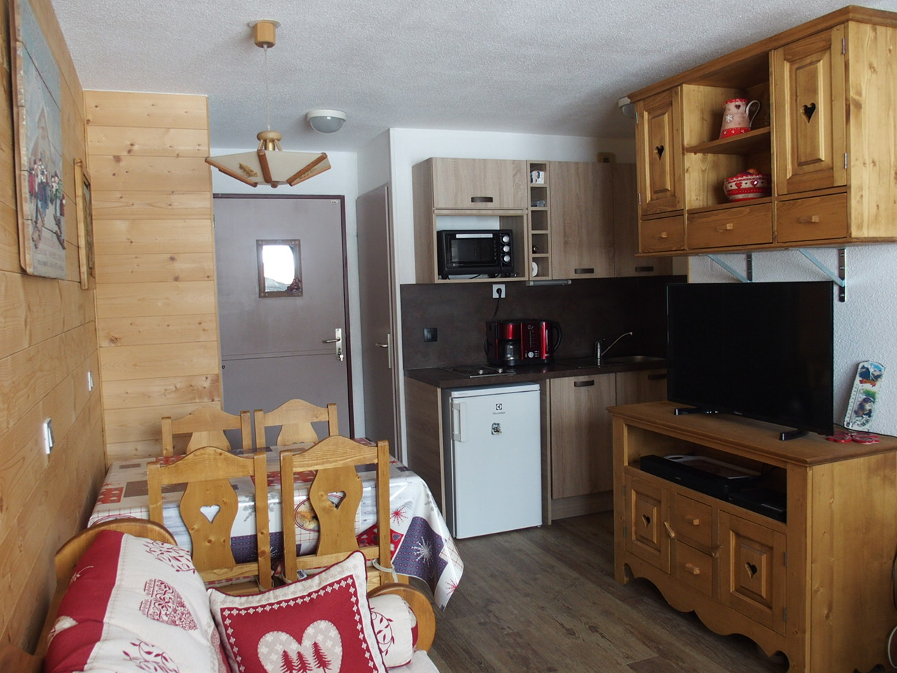 2 room home on the slopes in Les Ménuires.