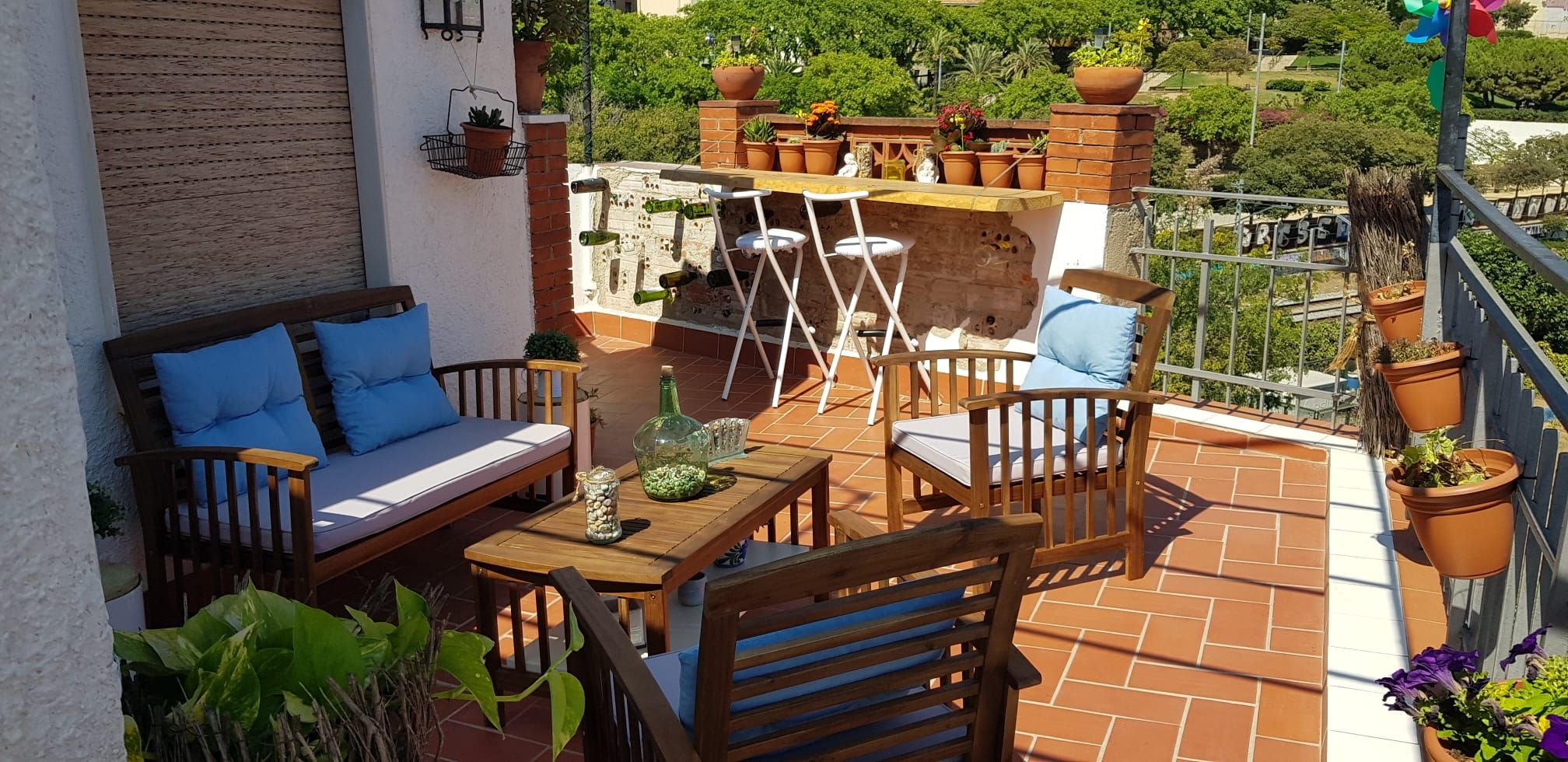 🏳️🌈 Penthouse with terrace and spacious view.