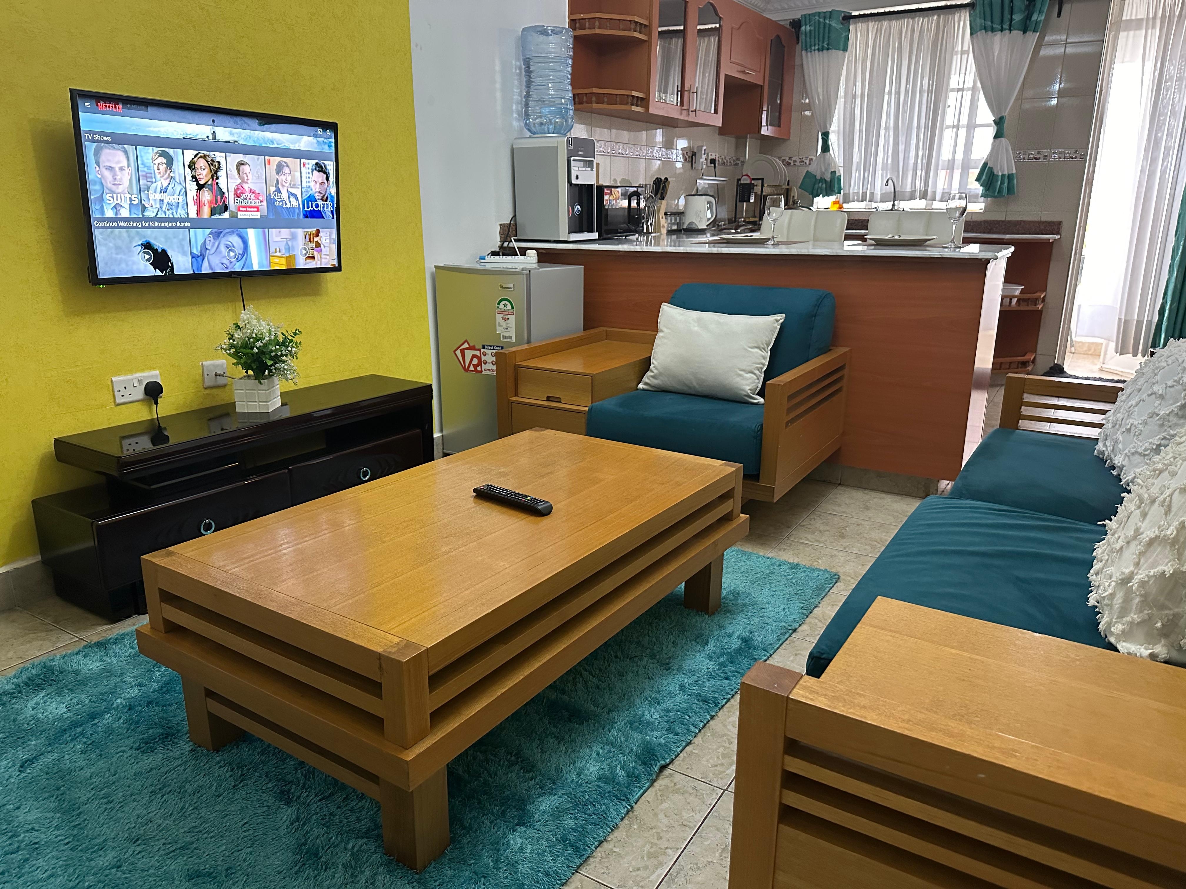 Kilimanjaro 1 BR with AC/Backup Gen/ O723896567