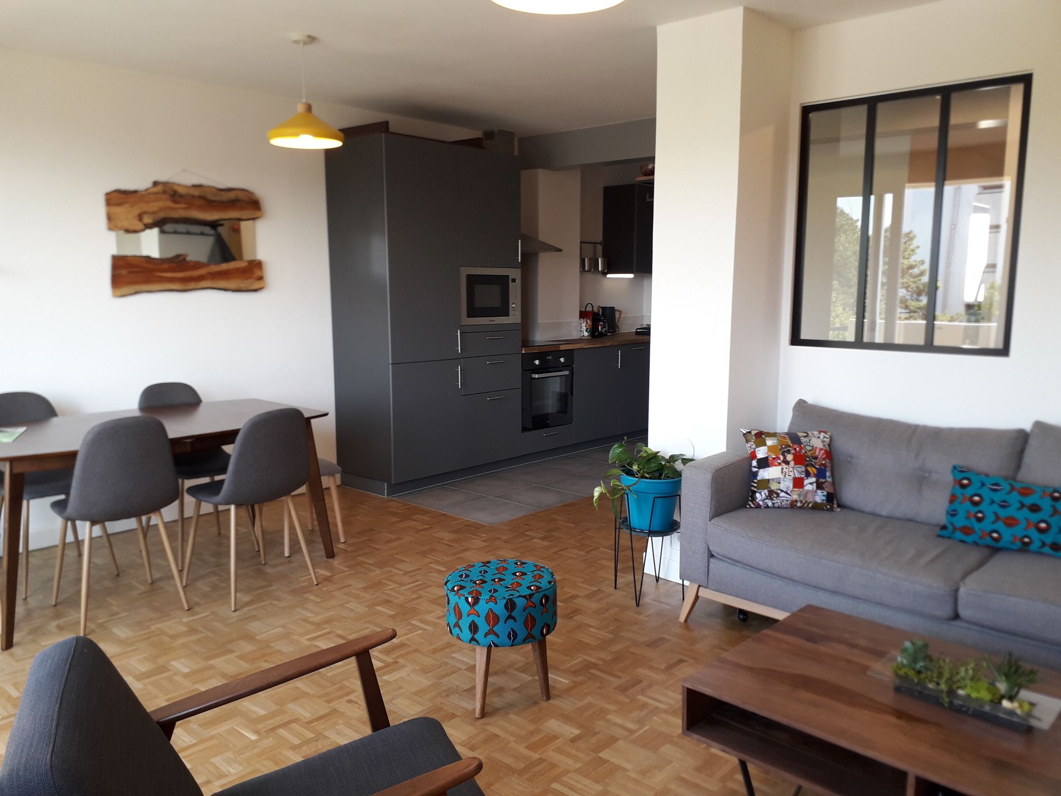 Spacious and bright apartment near Paris 🌞