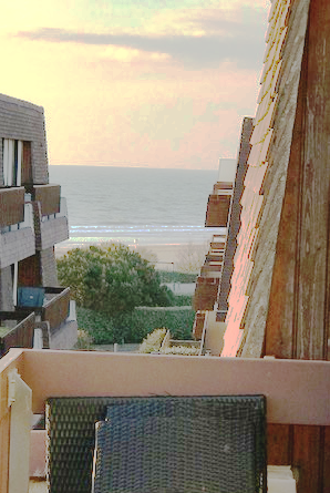 50 m2 apartment with sea views, close to Deauville