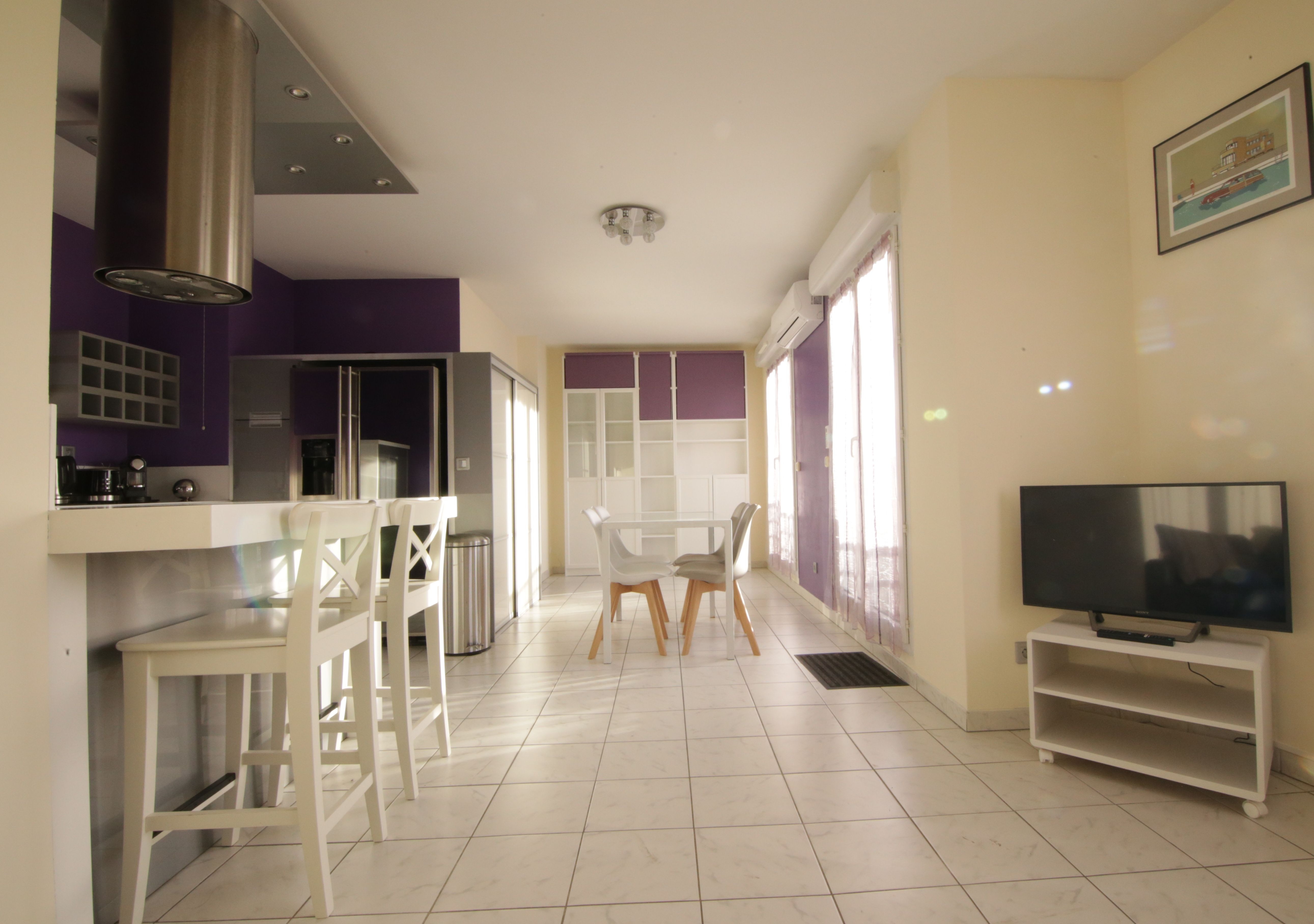 Bright flat close to RER B, Salon Le Bourget, CDG
