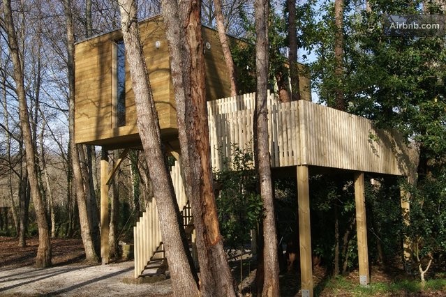 casa sull'albero vicino Santiago de Compostela