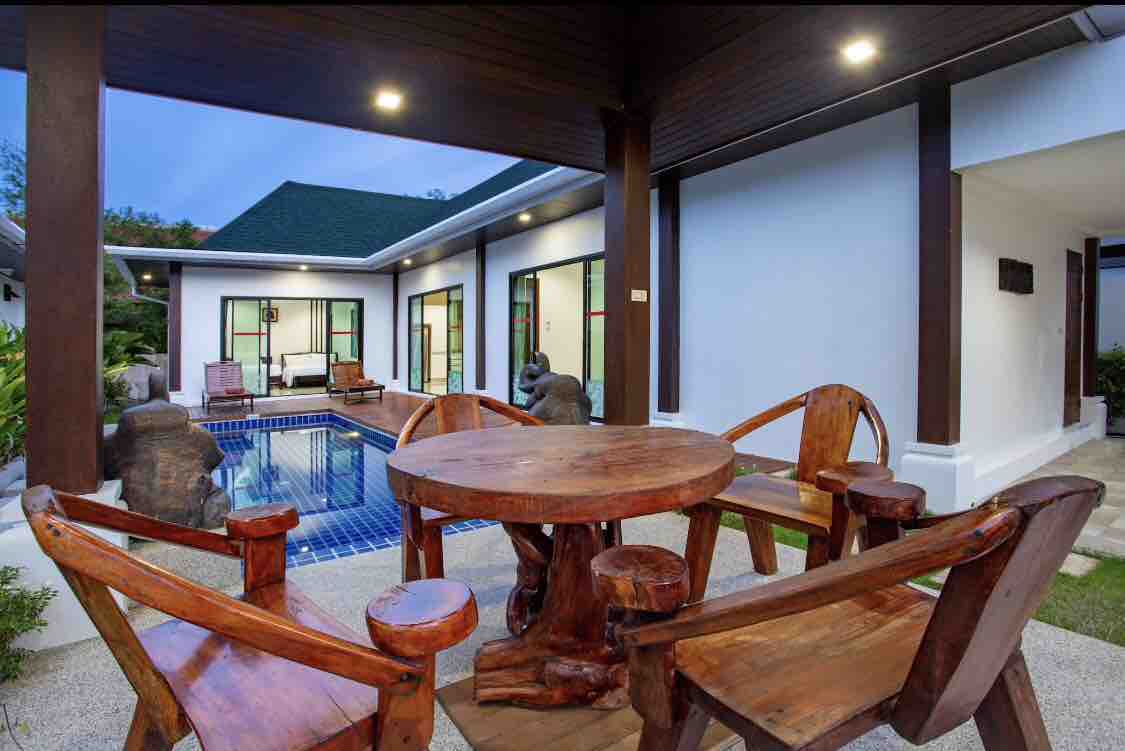 Thai Bali Style 2BDR Pool Villa By Sanga Villa (C)