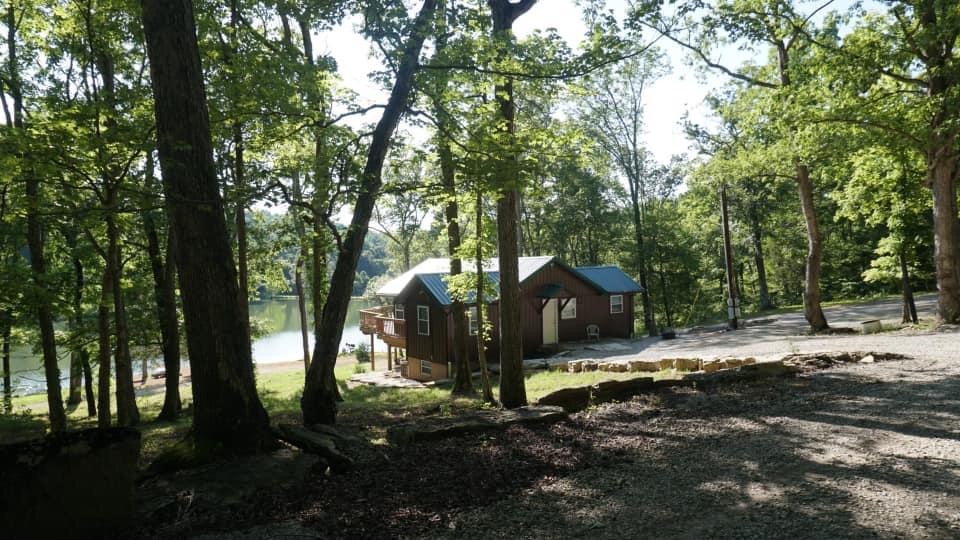 Cabin on private watershed lake in Crofton, Ky Cabins for Rent in