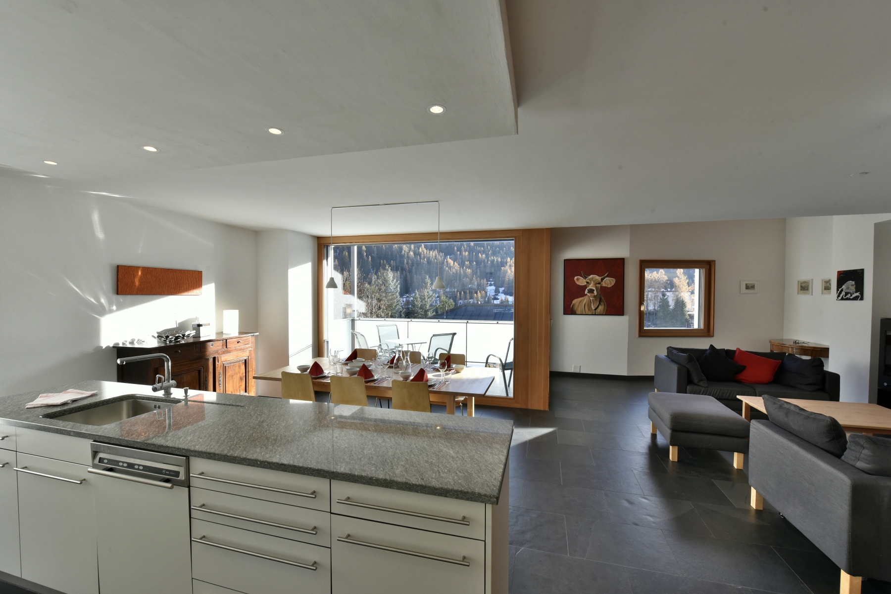Apartment CRAISTA 8, (Scuol), apartment for max. 6 people, 128m2