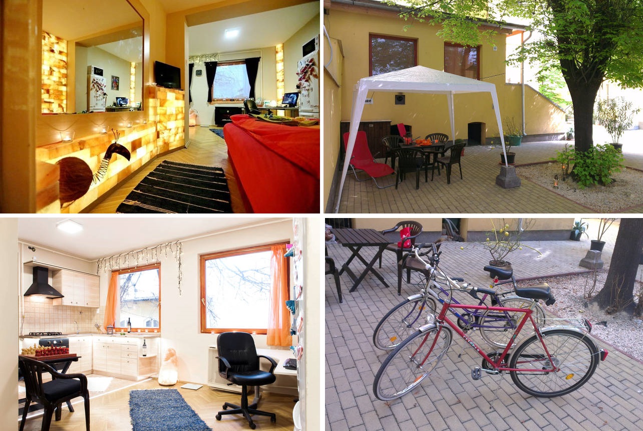 Magic garden apartment A/C +2 bikes