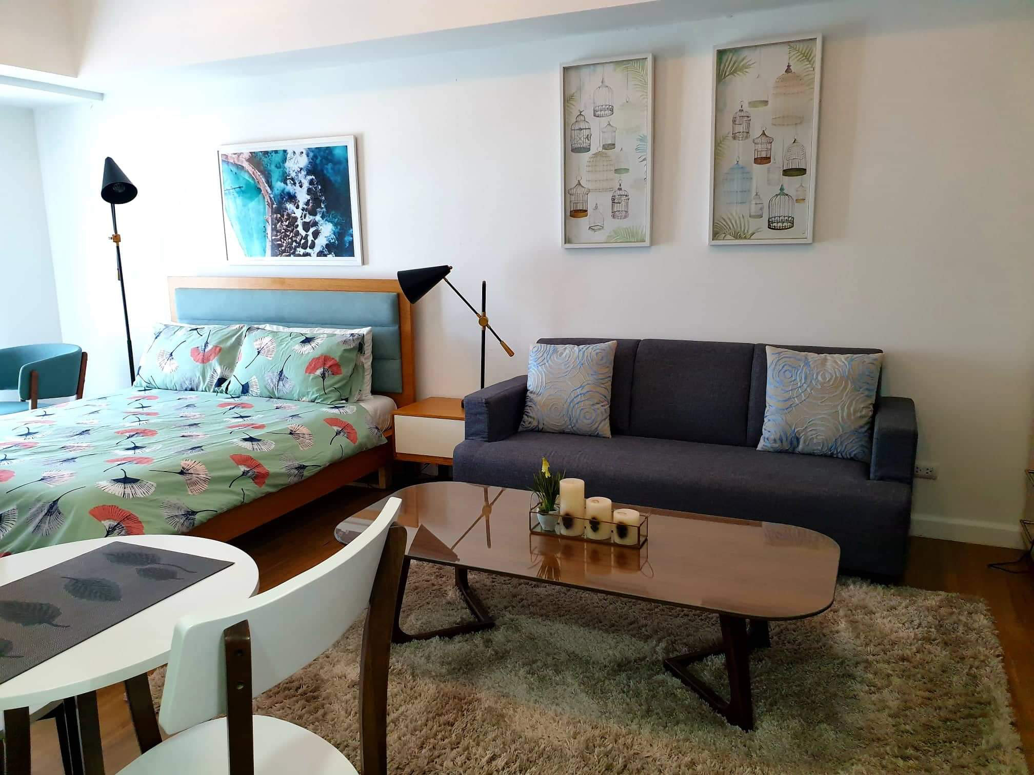 Abreeza Place T2 Lux Studio Condo+WiFi Apartments for Rent in Davao