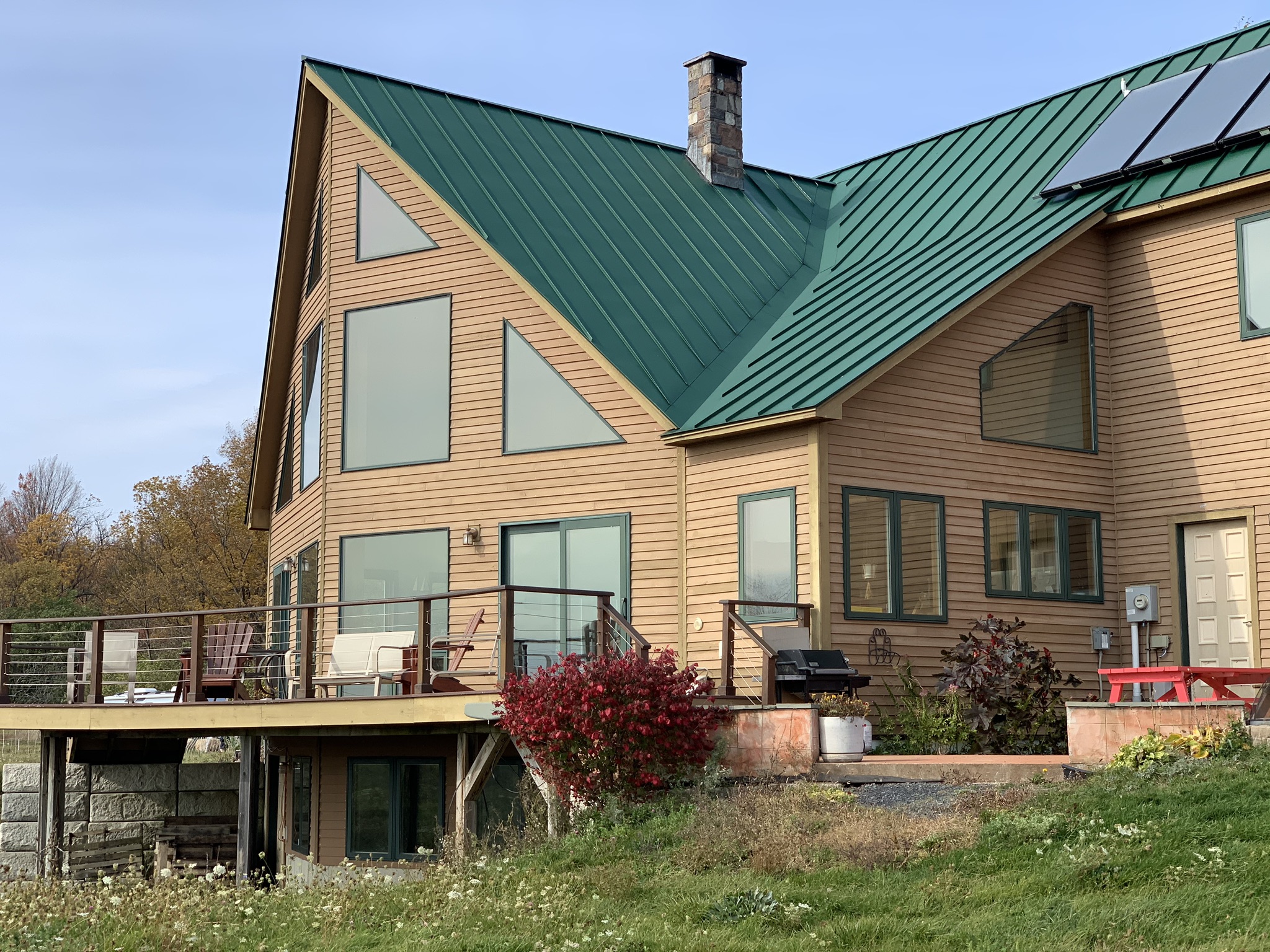 Spacious Vermont Vineyard Home on Lake Champlain