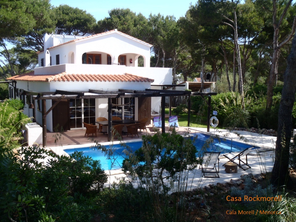 Casa Rockmorell, 9 pers. villa with private pool in Ciutadella de Menorca, Menorca